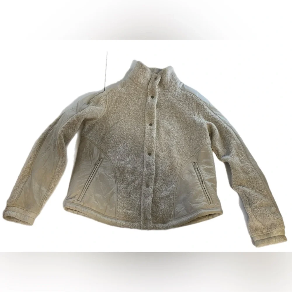 Lululemon Go Cozy Jacket Heathered Ceramic size 4 - Picture 10 of 14